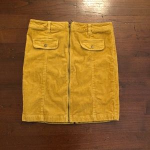 Velvety Pencil Skirt